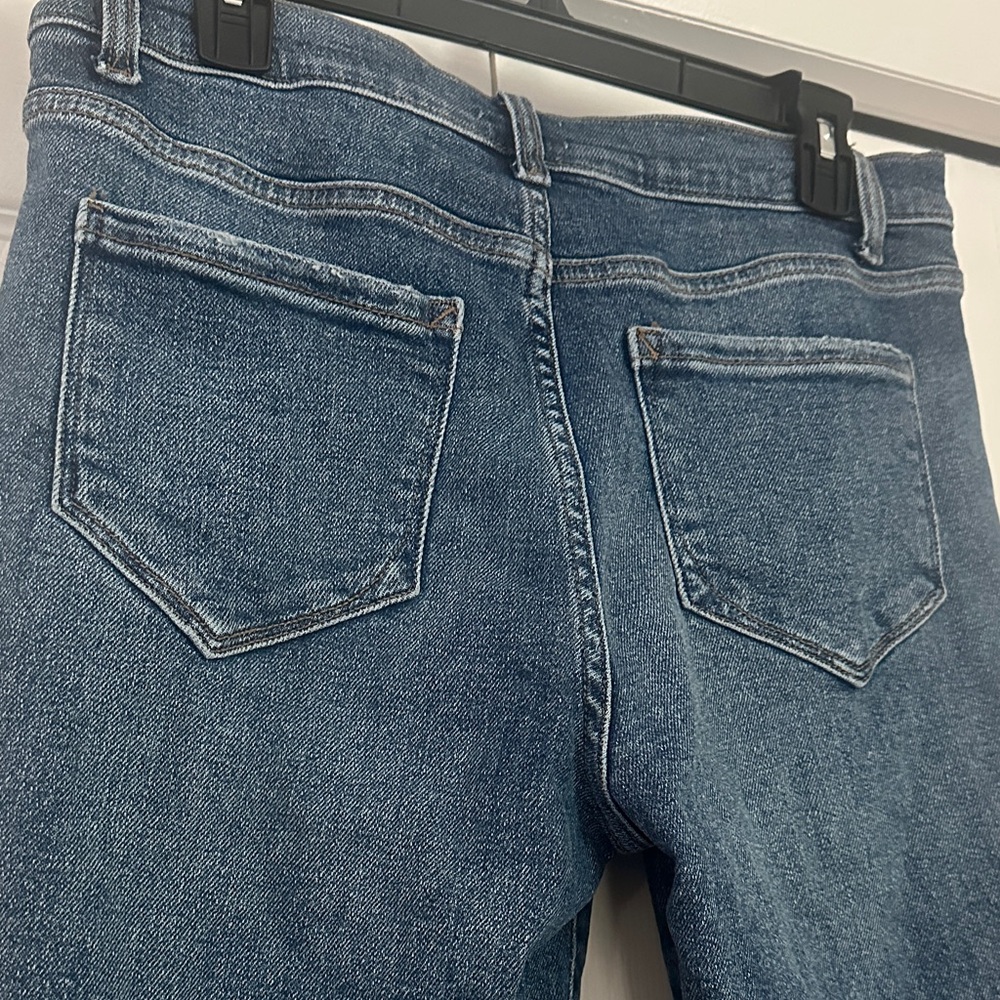 Kensie Dark Blue Straight Leg Jeans - Picture 6 of 7